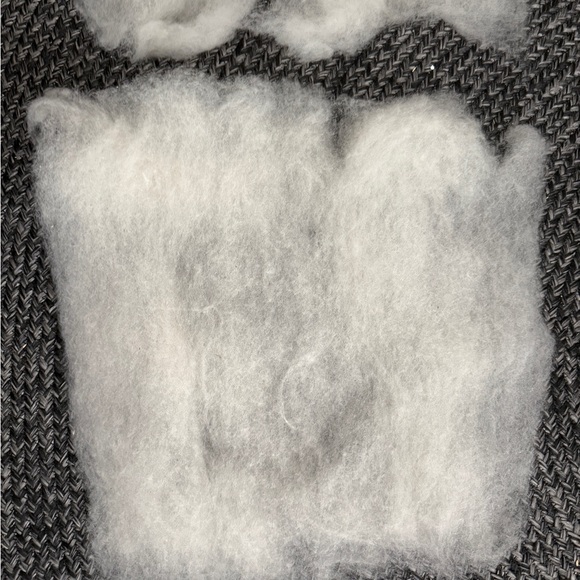 White Wool Roving - Picture 4 of 6